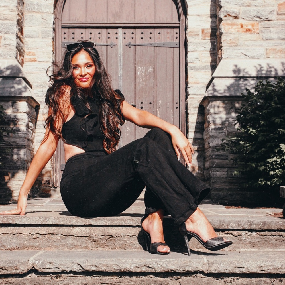 Black jumpsuit